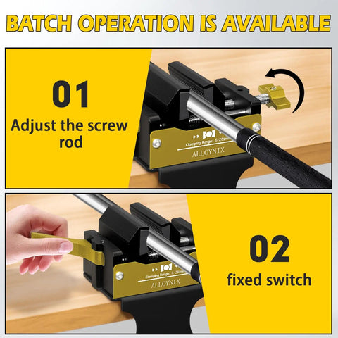 Beast Golf Club Regripping Kit 2.0 with Quick Release Vise Clamp, installed on a golf club during regripping process.