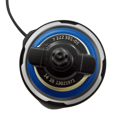 Top view of Durable Fuel Cap For BMW And Mini Cooper Cars Fits A Wide Range Of Models From 128i To M6 And Z4 Including X1 X2 X3 X4 X5 X6