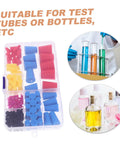 Premium Tapered Silicone Stoppers Kit With Easy Grip Rubber Plugs For Sealing Test Tubes Flasks And Bottles, assorted sizes in case