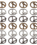 Mini Alloy Belt Buckles Set 150Pcs Tiny 5.5mm Doll Belt Fasteners Silver Black Bronze For Doll Clothes Shoes And Sewing Accessories Diy Craft Buckles For Creative Crafters