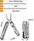 All In One 16 In 1 Multitool Pliers with Spring Loaded Pliers, knife, scissors, saw, screwdriver for camping and repairs