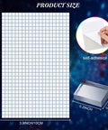 Self Adhesive Disco Mirror Tiles Mosaic Kit For DIY Crafts 5x5 mm Silver 21600 Pieces 18 Sheets Peel And Stick Tiny Mirror Tiles Display