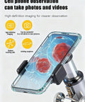 High Power Compound Microscope For Home School And Lab Use Kid Friendly 40X To 2000X Biological Microscope with phone adapter