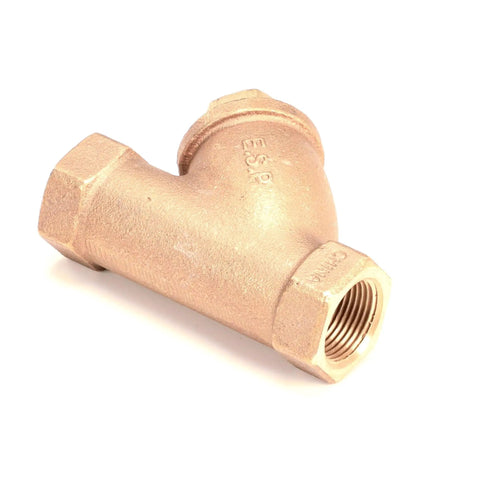OEM Replacement Strainer Line 00-186922 For Commercial Kitchens, brass, Y-shaped, durable food service part, easy install