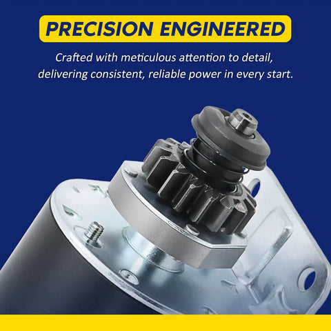 Close-up of Steel Gear Starter Replacement For Briggs And Stratton 7HP To 22HP Engines, precision engineered gear with 16 teeth