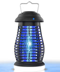 Cordless Mosquito Zapper For Outdoor And Indoor Use With 4200V High Voltage 4800mAh Rechargeable Battery Camping Light Portable Gnat Killer For Patio Kitchen Backyard And Garden