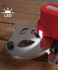 Kickass 21V Cordless Electric Cable Cutter features slick ratcheting drive and LED light for precision cutting.