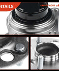 Close-up of Two Pack Rear Wheel Bearing And Hub Assemblies With ABS For Toyota RAV4 1996 To 2005 FWD showing flange and studs
