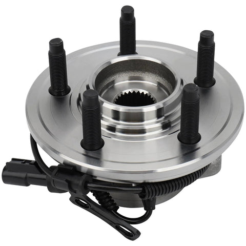 Wheel Hub Bearing Assembly Front Or Rear For Ford Explorer 2006 2010 Explorer Sport Trac 2007 2010 Mercury Mountaineer 2006 2010 5 Lug ABS Compatible Premium Replacement Easy Install