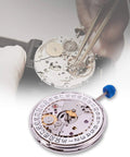 ETA 2824-2 Sellita SW200 Automatic Watch Movement with Quick Date Set, 26 Jewels, visible gears and date wheel close-up