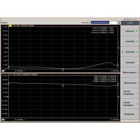 Graphical analysis of Low Noise RF Amplifier 10 MHz To 6 GHz 20 DB LNA with High Flatness SMA Female Output performance.