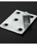 Straight Up Heavy Duty Sofa Connectors Snap Bracket Kit Locks Sectional Couch In Place Durable Steel Hinges mounting bracket detail