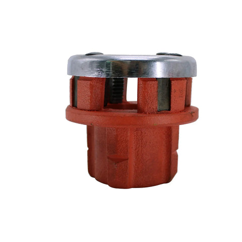 Side view of a ratcheting pipe threader die, part of the Ratcheting Pipe Threader Kit With Five Dies Three Eighths Inch To One And A Quarter Inch.