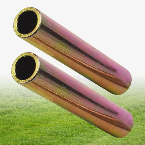 Two Pack 104-3667 Spanner Bushing For Toro Lawn Boy Quest E S Series 304 Stainless Steel, 4 1/4 Inch Long, 1/2 Inch ID, Rustproof, Heavy Duty Axle Replacement Part For Lawn Equipment two stainless steel bushings