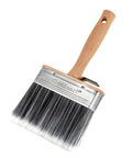 5 Inch Deck Stain And Sealer Block Brush For Wood And Masonry, Pro Grade Heavy Duty Brush with High Capacity Nylon Bristles