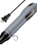 Compact Mini Heat Gun With Dual Temperature Control 482F And 662F For Crafting Pro Results showing ergonomic design and power cord