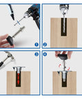 Installation steps of Two Pack Heavy Duty Threaded Leveling Feet M16 Furniture Glides 330 Lb Each Adjustable Height Anti Vibration Floor Protectors