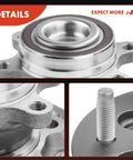 Front Wheel Bearing And Hub Assembly For Six Lug Chevrolet Colorado 2009 2012 And GMC Canyon 2009 2012 RWD Only High Load Roller Bearing