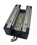 High Precision Linear Guide Rail and Block Set for CNC Machines and 3D Printers HSR25R HSR25R1SS HSR25R1UU HSV15R GK Carriage with Four Row Ball Bearings Endplates for Smooth Motion Control and Accurate Positioning, metal rail block