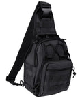 Rugged Waterproof Tactical Backpack With MOLLE Sling Cross Body Chest Bag For Outdoor Use And Everyday Carry Perfect For Hiking Camping Travel