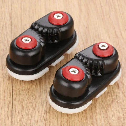 4 Pack Aluminum Kayak Cam Cleats Fast Entry Marine Cleats For Boats Canoes Sailboats Dinghies And More Durable Hardware
