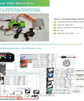 Instruction manual for Beefy 72V 3000W Electric DC Motor Kit With 48V-72V Brushless Controller And Half Twist Throttle.