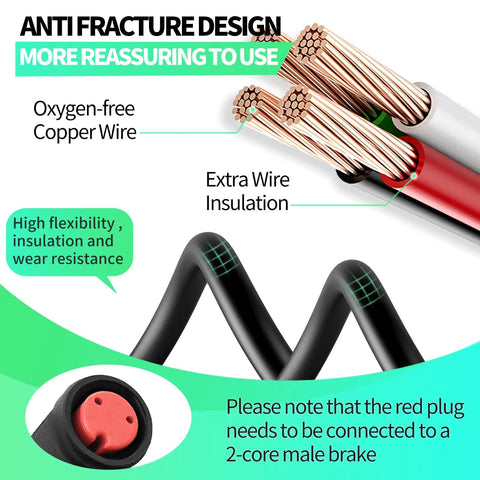 Electric Bicycle Signal Cable 150cm Connects Controller To Display Throttle And Lights For Hub Driven E Bikes Durable 1 To 5 Cable With Z961A Connector Delivers Smooth Component Communication And Reliable Performance