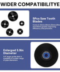 PVC Pipe Internal Cutter Set With 360 Degree Rotating Cutting Tool, Adjustable Depth Gauge, 5 Saw Tooth Blades and Guide