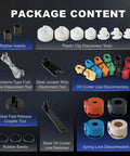 Image showing 22 Piece Quick Disconnect Tool Set For Fuel Lines, AC And Transmission Systems with various disconnect tools and components.
