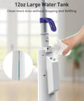 Kick Grime Steam Mop Heavy Duty Floor Steamer with 12oz water tank for efficient cleaning without frequent refills.