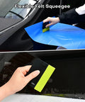Two Inch Foam Seam Roller For Vinyl Wrap On Uneven Textured Surfaces And Car Wrapping Rivet Roller Tool With Felt Squeegee