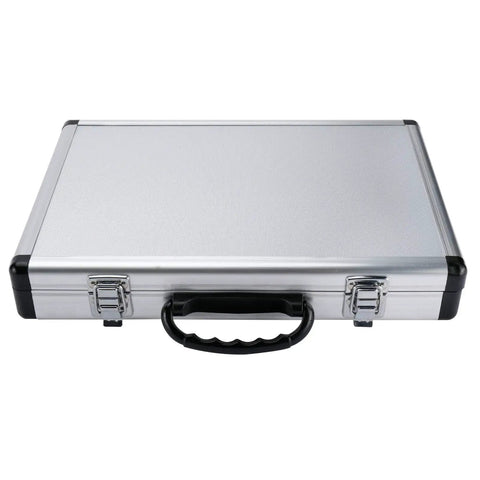 Carrying case for 35 Piece Tungsten Carbide Router Bit Set With Half Inch Drive Shank for DIY woodworking.