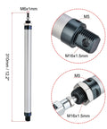 Pneumatic Air Cylinder 16mm Bore 200mm Stroke With Y Connector And Quick Fittings For Automatic Equipment MAL 16x200