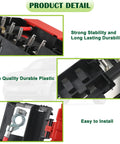 Heavy Duty Battery Distribution Fuse Block Direct Bolt On Replacement For 2014 2020 Chevy Suburban Silverado Tahoe Gmc Yukon Sierra Escalade Rock Solid Plug And Play Electrical Power Junction Box Assembly showing durable plastic construction and easy installation features.