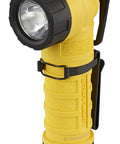 PolyTac 90X USB Right Angle LED Flashlight 500 Lumens 7000 Candela 167 Meter Beam Rechargeable Capable Yellow