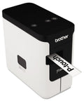 No Sweat PC Connectable Label Maker With Real Deal Desktop Frame printing label in fresh white design.