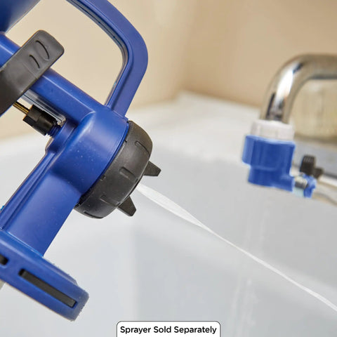 Rapid Clean Flush Kit for Finish Max Paint Sprayer Multicolor Keep Your Sprayer Ready After Every Use With No Fuss Water Flush and Easy Cleanup, Works With Finish Max And Super Finish Max Models