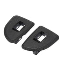 Pair Rear Window Switch Bezels For Chevrolet Silverado And GMC Sierra 1500 2500HD 3500HD 2009 2010 2011 2012 2013 Driver And Passenger Side Black Window Control Switch Cover Replacement