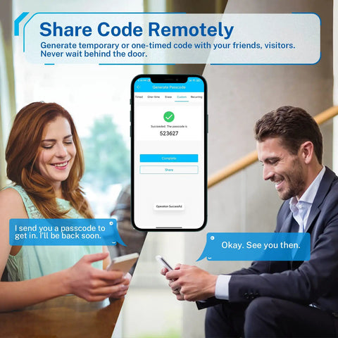 Keyless Entry Digital Door Lock For Front Door With Fingerprint And Passcode App Control And Remote Unlock Key Fob And Alexa Voice