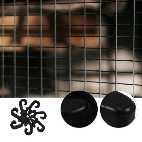 Wire Cage Door Clips For Pet Crates And Animal Gates Sturdy Latches And Quick Installation 40 Pack Cat Cage Door Clamps
