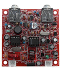 Rad Forty Nineer 3W CW Shortwave Transmitter Receiver Kit circuit board with components for DIY radio assembly.