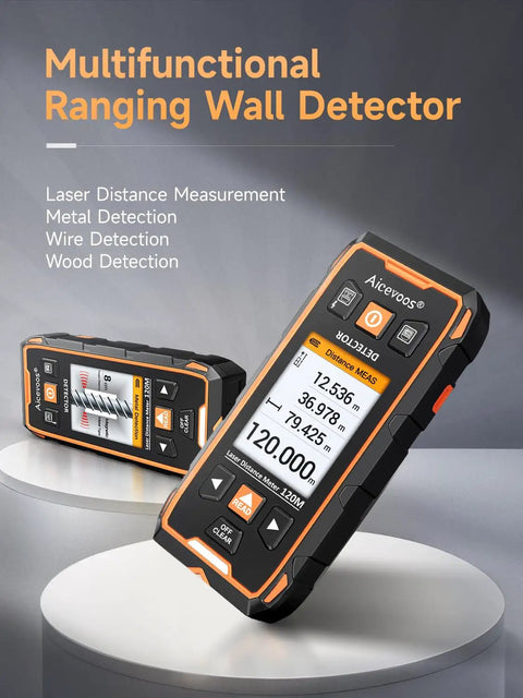 Hella Sensitive Wall Scanner And Slick Stud Finder Tool With Smart Chip Locates Wood Studs Metal Joists Live Electrical Wire And Pipes Using Laser Guide For Fast Drywall Or Framing Work At Home