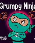 Grumpy Ninja book cover from Eight Book Box Set Of Emotions And Feelings For Kids with an animated grumpy ninja character.