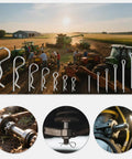 Stainless Steel Cotter Pin Kit With 295 Pieces Including 13 Sizes Of R Clip Pins Pro Grade Spring Fasteners for farming equipment