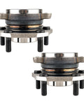 Front Wheel Hub And Bearing Assembly 513357 2 Pack For Nissan Rogue 2014 To 2023 And Rogue Sport 2017 To 2022 5 Lug Direct Fit OE Style