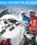 Anti Lost Ski Glove Leash Wrist Straps For Men Who Ski Elastic Straps To Keep Your Gloves Handy On The Slopes No Fuss Quick On Off