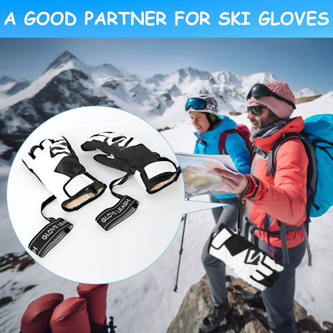 Anti Lost Ski Glove Leash Wrist Straps For Men Who Ski Elastic Straps To Keep Your Gloves Handy On The Slopes No Fuss Quick On Off
