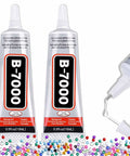 All-Purpose Craft Glue for Jewelry Making and DIY Projects, Ultra Strong, Transparent Waterproof Adhesive, 2 Pack 15ml