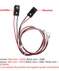 IR Break Beam Sensor With 5mm LEDs Through Beam Photoelectric Switch Fast 2ms NPN Normally Open Output DC 3 to 5V Arduino