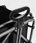 Wagon Replacement Pull Handle With Ergonomic Grip For Folding Garden Wagons And Camping Trolleys Easy Grab Double Hole Plastic Push Handle Universal Fit For Outdoor Camping And Daily Use black plastic handle on folding wagon frame